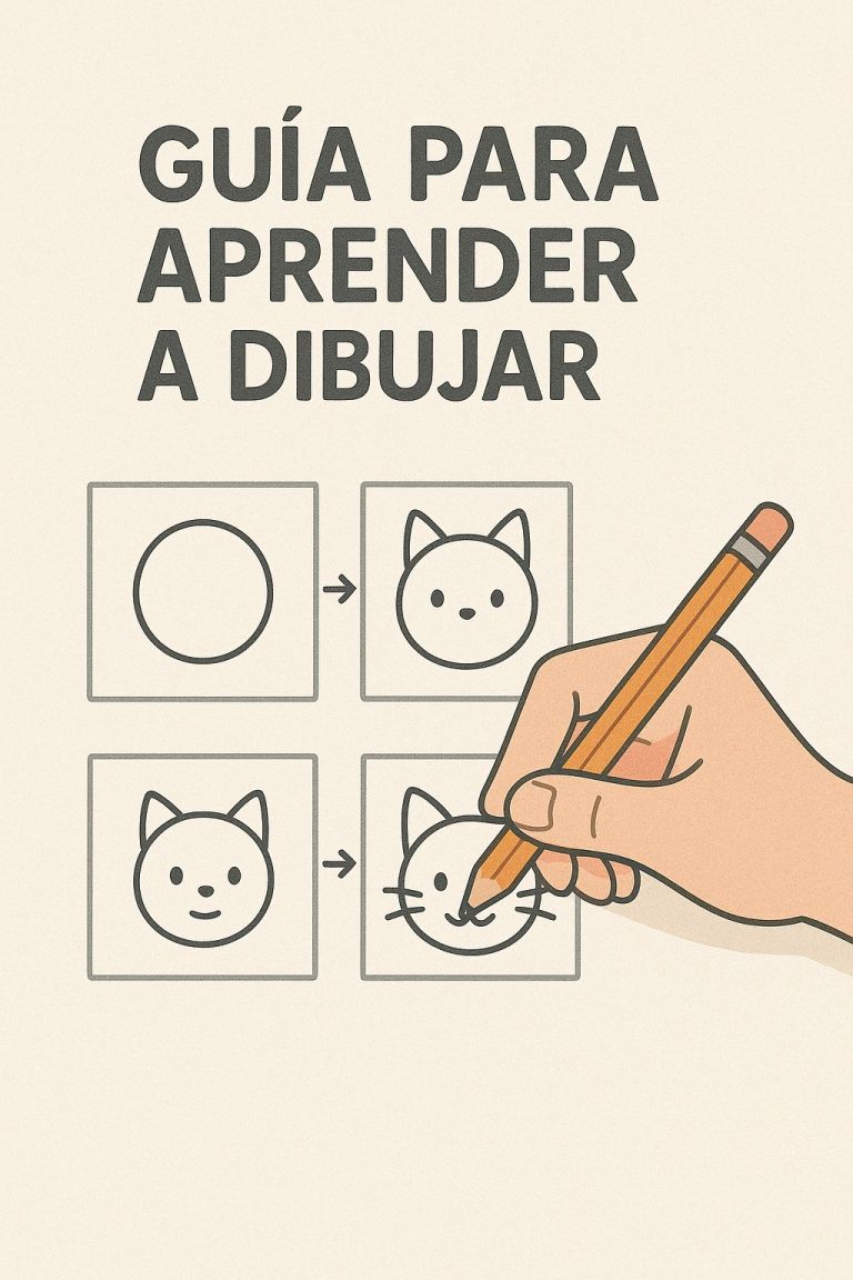 Guía para dibujar, aprende las técnicas esenciales para dibujar
